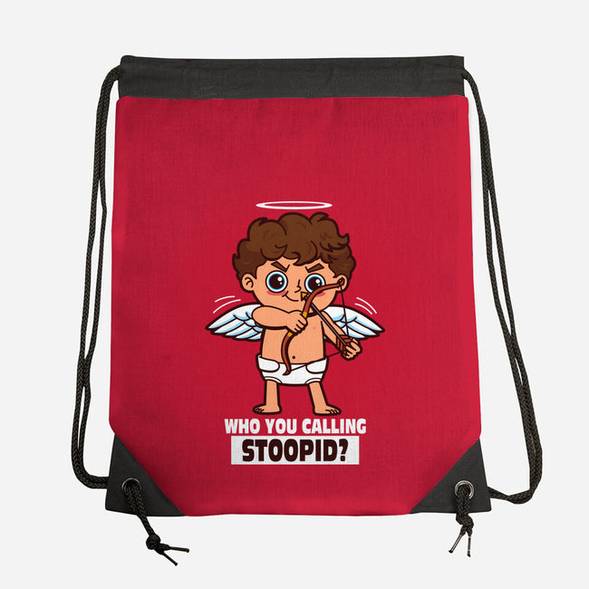 Stupid Cupid-None-Drawstring-Bag-Boggs Nicolas