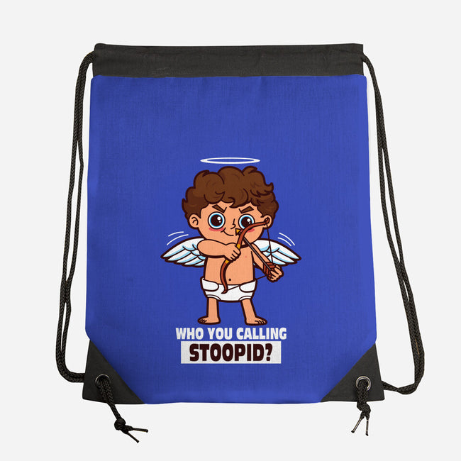 Stupid Cupid-None-Drawstring-Bag-Boggs Nicolas
