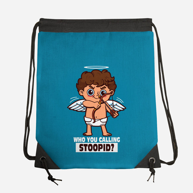 Stupid Cupid-None-Drawstring-Bag-Boggs Nicolas
