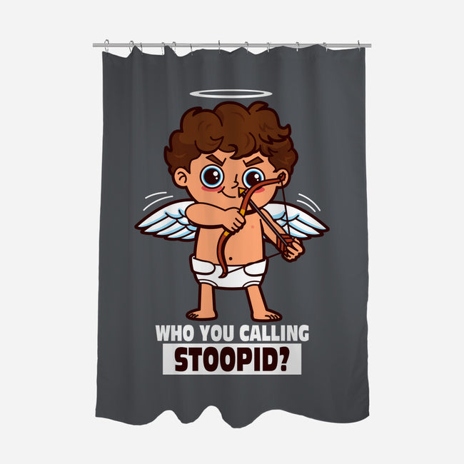 Stupid Cupid-None-Polyester-Shower Curtain-Boggs Nicolas