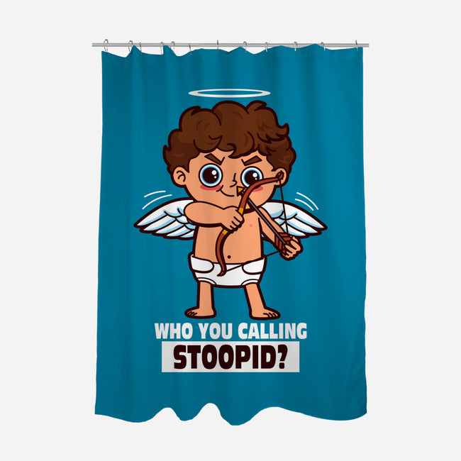 Stupid Cupid-None-Polyester-Shower Curtain-Boggs Nicolas