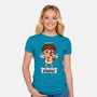 Stupid Cupid-Womens-Fitted-Tee-Boggs Nicolas