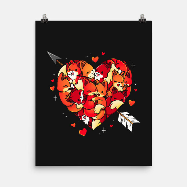 Love Foxes-None-Matte-Poster-Vallina84