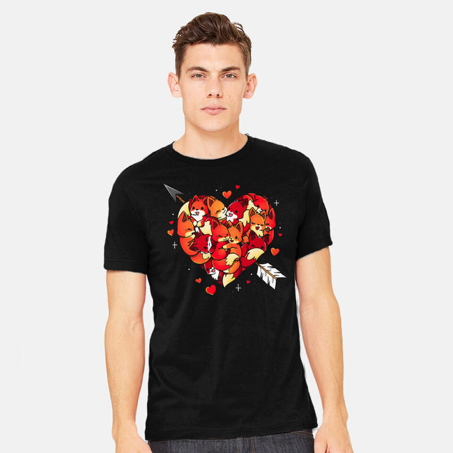 Love Foxes-Mens-Heavyweight-Tee-Vallina84