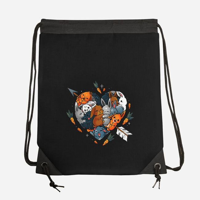 Love Rabbits-None-Drawstring-Bag-Vallina84