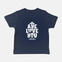 Aye Love You-Baby-Basic-Tee-Boggs Nicolas