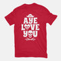 Aye Love You-Mens-Basic-Tee-Boggs Nicolas