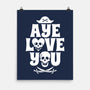 Aye Love You-None-Matte-Poster-Boggs Nicolas