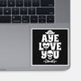 Aye Love You-None-Glossy-Sticker-Boggs Nicolas