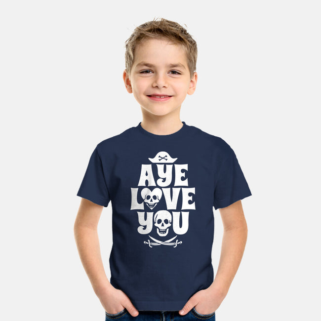 Aye Love You-Youth-Basic-Tee-Boggs Nicolas