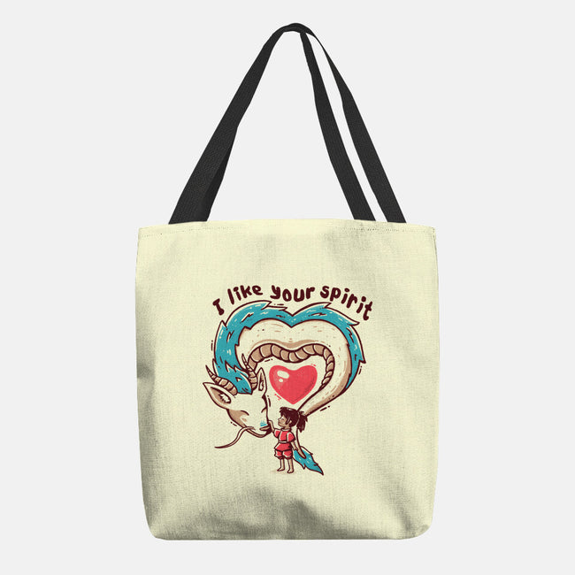 I Like Your Spirit-None-Basic Tote-Bag-yumie