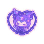 Love Kuromi-Unisex-Baseball-Tee-Panchi Art
