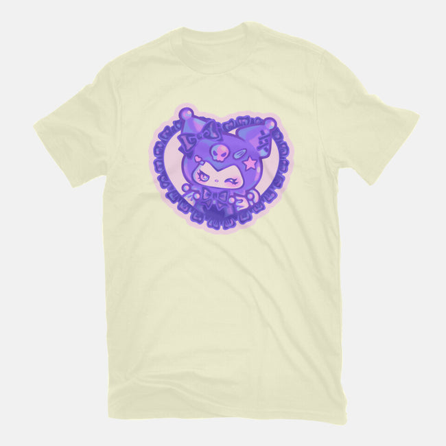 Love Kuromi-Mens-Basic-Tee-Panchi Art