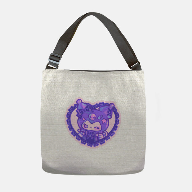 Love Kuromi-None-Adjustable Tote-Bag-Panchi Art