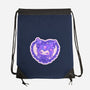 Love Kuromi-None-Drawstring-Bag-Panchi Art