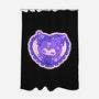 Love Kuromi-None-Polyester-Shower Curtain-Panchi Art