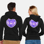 Love Kuromi-Unisex-Zip-Up-Sweatshirt-Panchi Art