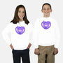 Love Kuromi-Youth-Crew Neck-Sweatshirt-Panchi Art