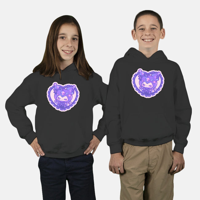 Love Kuromi-Youth-Pullover-Sweatshirt-Panchi Art