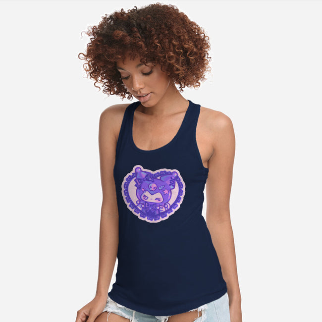 Love Kuromi-Womens-Racerback-Tank-Panchi Art