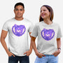 Love Kuromi-Unisex-Basic-Tee-Panchi Art