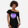 Love Kuromi-Womens-Off Shoulder-Tee-Panchi Art