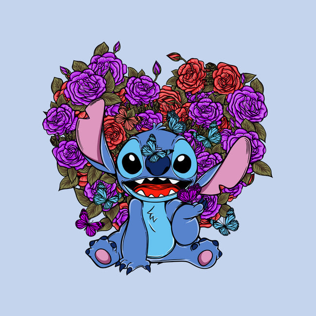 Stitch With Butterfly-Baby-Basic-Tee-Superblitz