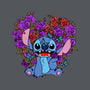 Stitch With Butterfly-Womens-Fitted-Tee-Superblitz