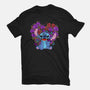 Stitch With Butterfly-Unisex-Basic-Tee-Superblitz