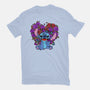 Stitch With Butterfly-Unisex-Basic-Tee-Superblitz
