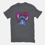 Stitch With Butterfly-Unisex-Basic-Tee-Superblitz