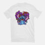 Stitch With Butterfly-Unisex-Basic-Tee-Superblitz