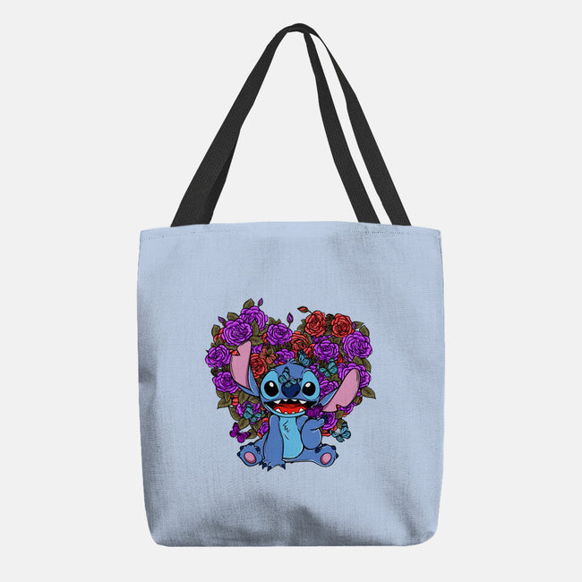 Stitch With Butterfly-None-Basic Tote-Bag-Superblitz