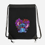 Stitch With Butterfly-None-Drawstring-Bag-Superblitz