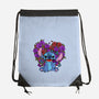 Stitch With Butterfly-None-Drawstring-Bag-Superblitz