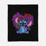 Stitch With Butterfly-None-Fleece-Blanket-Superblitz