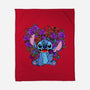 Stitch With Butterfly-None-Fleece-Blanket-Superblitz