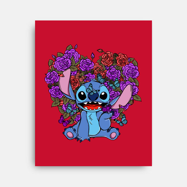 Stitch With Butterfly-None-Stretched-Canvas-Superblitz