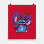 Stitch With Butterfly-None-Matte-Poster-Superblitz