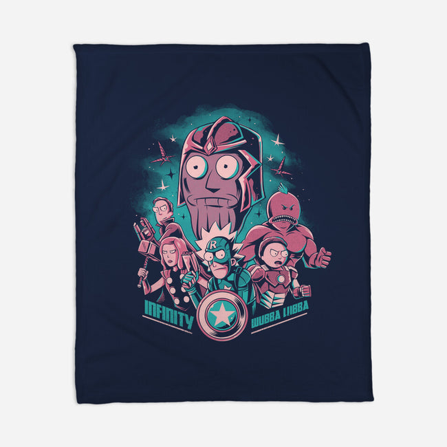 Infinity Wars-None-Fleece-Blanket-yumie