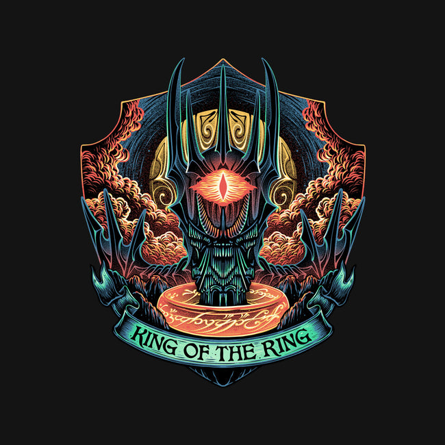 King Of The Ring-Womens-V-Neck-Tee-glitchygorilla