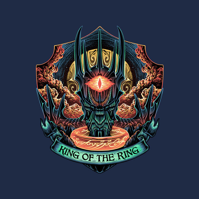 King Of The Ring-Womens-V-Neck-Tee-glitchygorilla