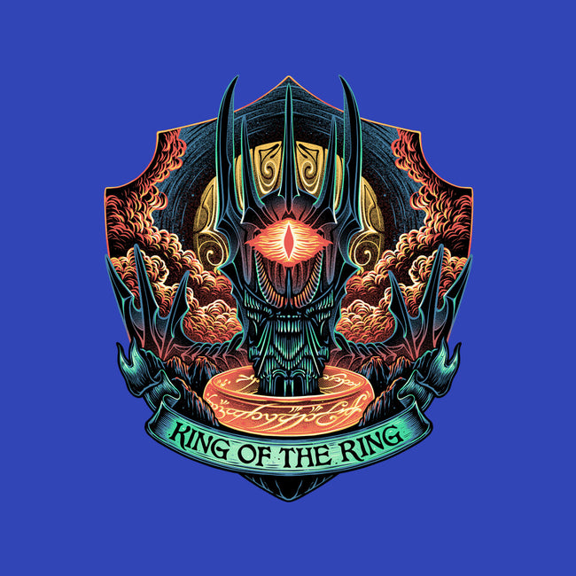 King Of The Ring-Baby-Basic-Onesie-glitchygorilla