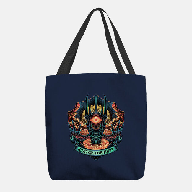 King Of The Ring-None-Basic Tote-Bag-glitchygorilla