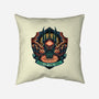 King Of The Ring-None-Removable Cover w Insert-Throw Pillow-glitchygorilla