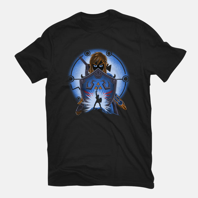 Legendary Shield-Womens-Basic-Tee-rmatix