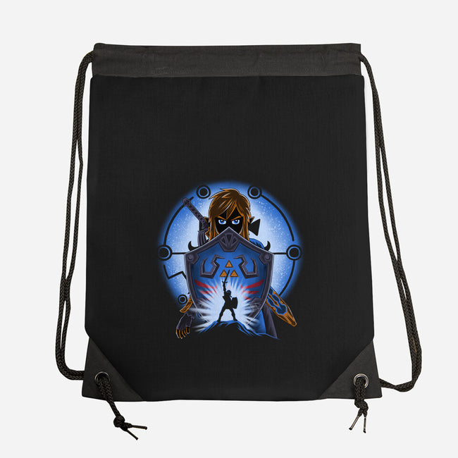 Legendary Shield-None-Drawstring-Bag-rmatix