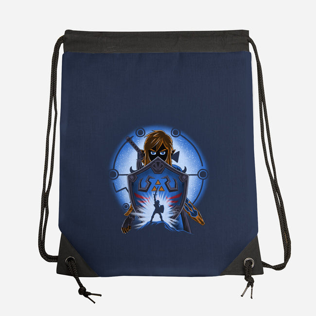 Legendary Shield-None-Drawstring-Bag-rmatix