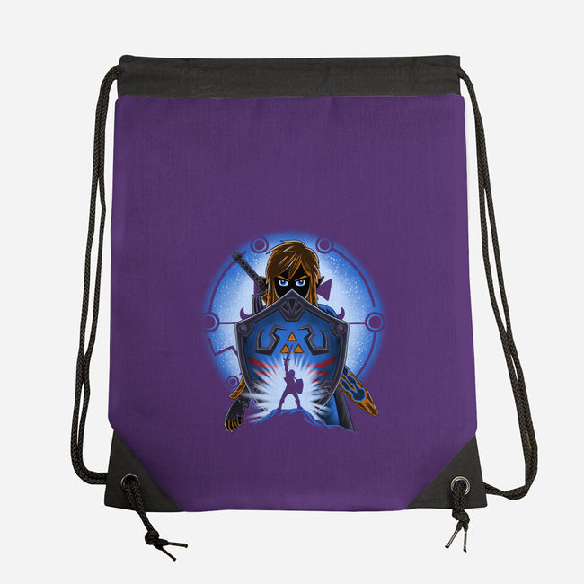 Legendary Shield-None-Drawstring-Bag-rmatix