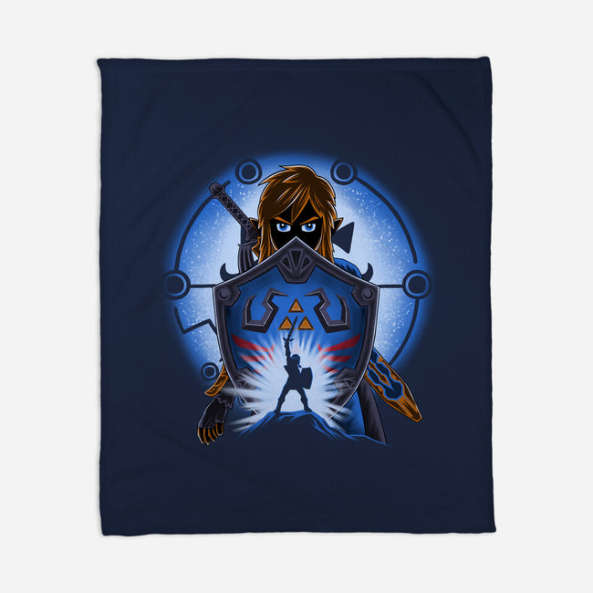 Legendary Shield-None-Fleece-Blanket-rmatix